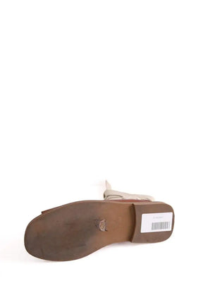 Sandales Maje Marron en Cuir