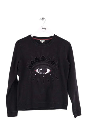 Sweatshirt Kenzo Noir en Coton, taille M - Seconde Main