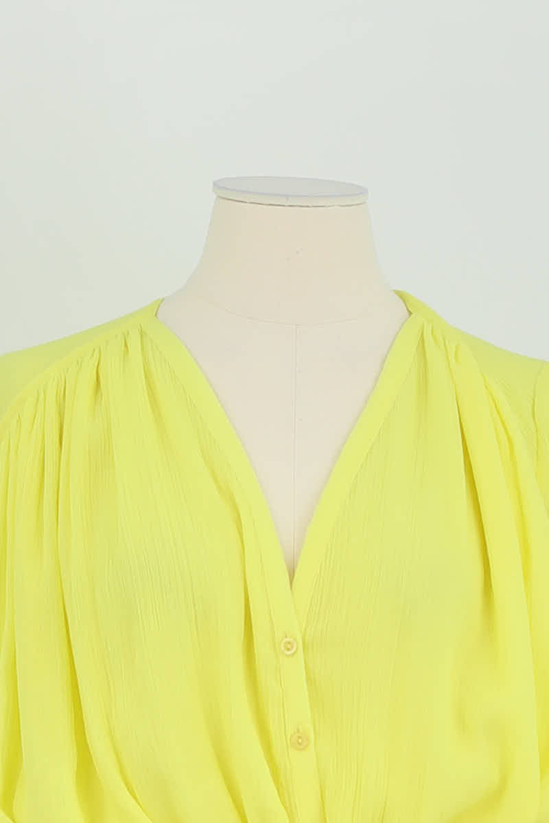 Robe Hotel Particulier  Jaune