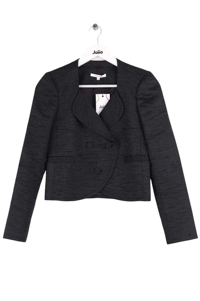 Blazer Carven Noir en Synthétique, taille XS - Seconde Main