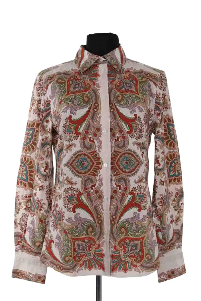 Chemise Etro Multicolore en Coton, taille L - Seconde Main