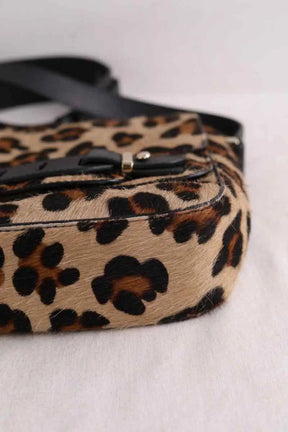 Sac à bandoulière Tila March Beige en Cuir