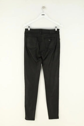 Pantalon slim Armani Jeans Noir en Synthétique