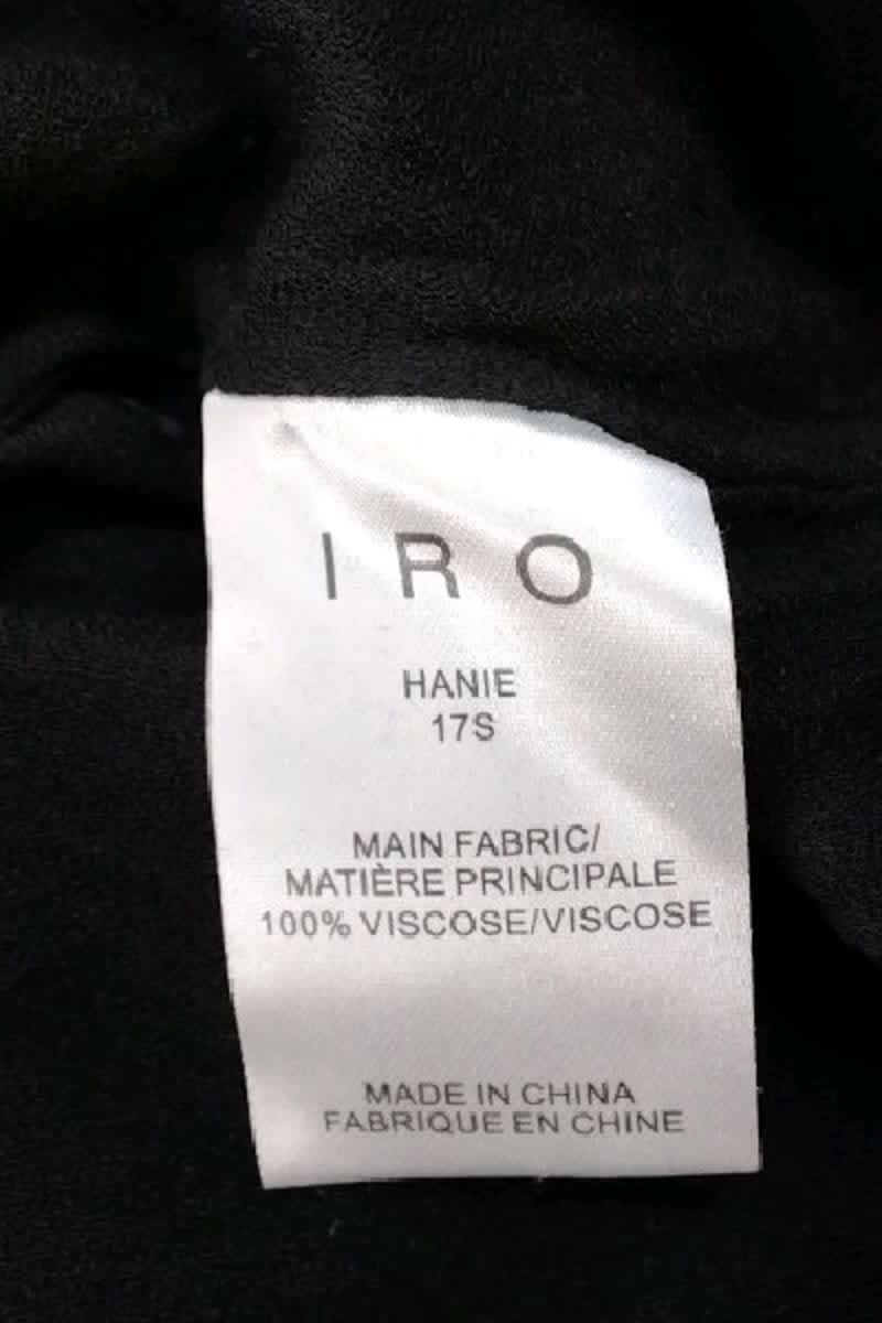 Robe Iro  Noir