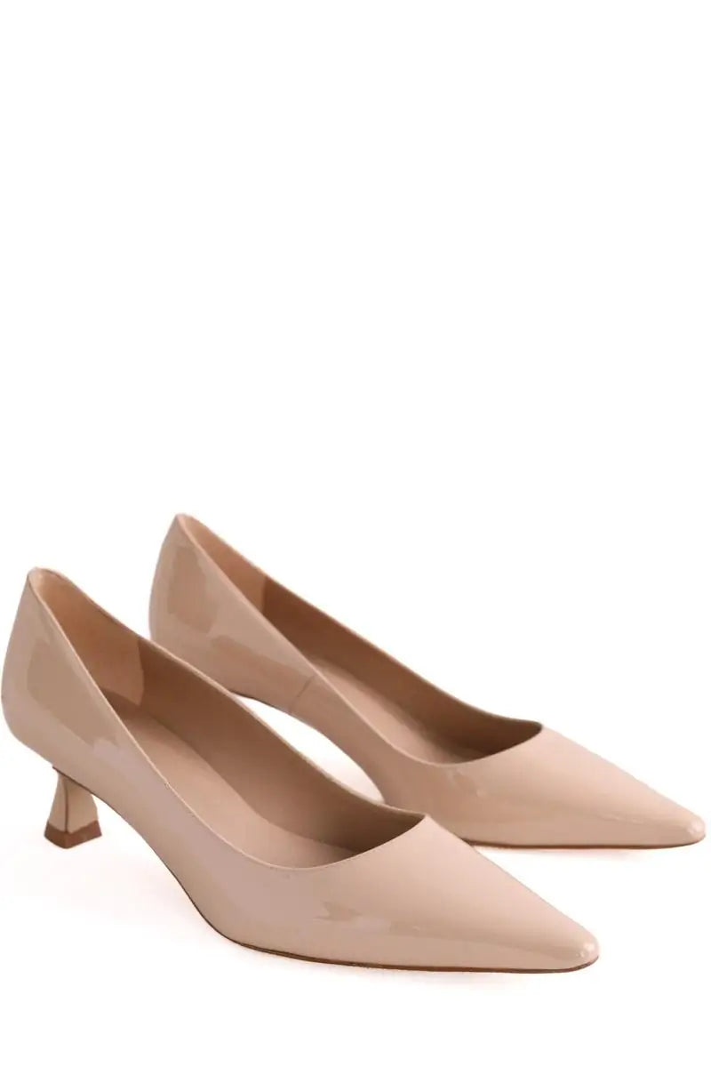 Talons LK Bennett Avalina Beige en Cuir verni