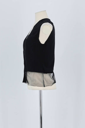 Top sans manche Sandro  Noir