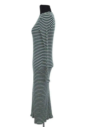 Robe Make My Lemonade Vert en Coton