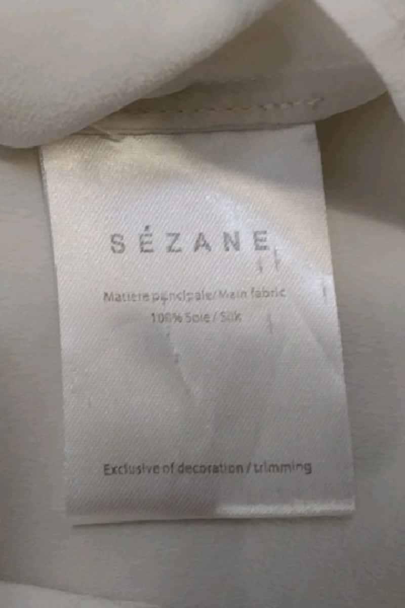 T-shirt Sézane  Blanc