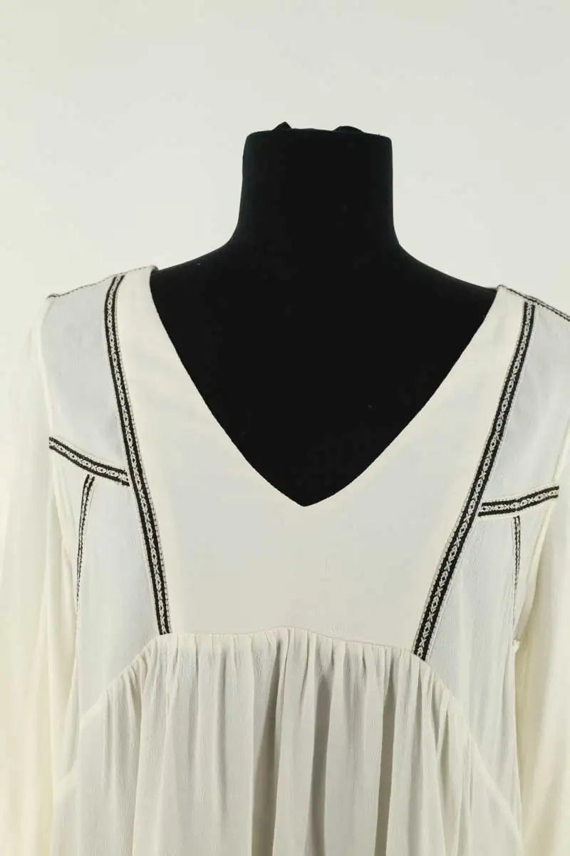 Blouse Ba&Sh Beige en Viscose
