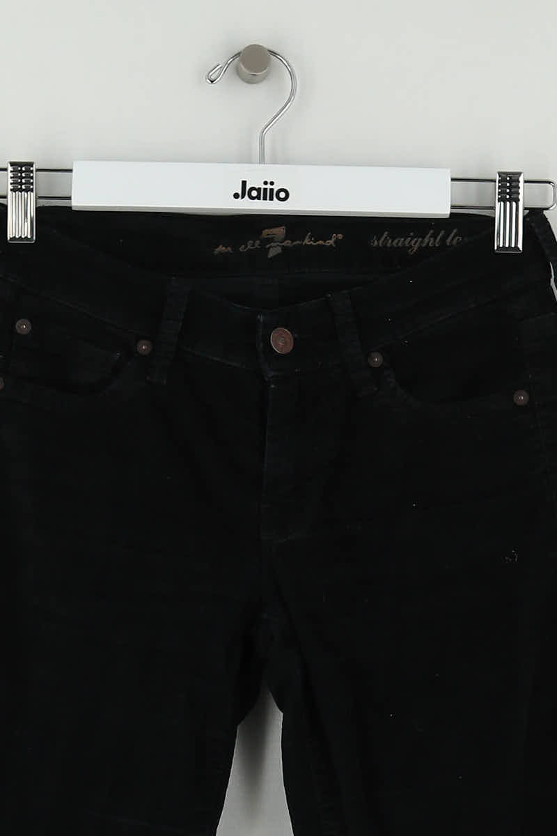 Pantalon slim 7 For All Mankind  Noir