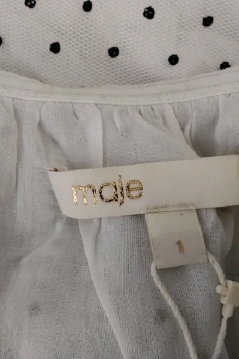 Blouse Maje  Blanc