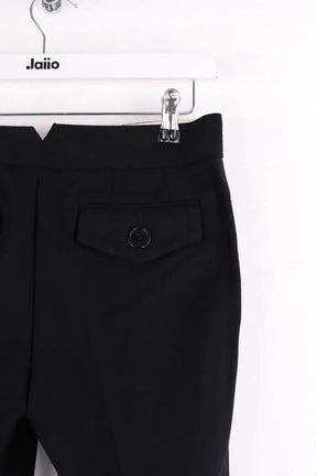 Pantalon droit Marc Jacobs Noir en Laine