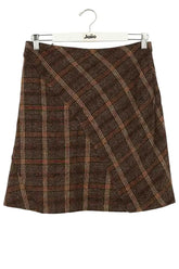 Mini jupe Kenzo Marron en Laine, taille L - Seconde Main