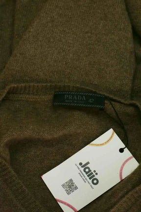 Pull Prada Marron en Cachemire
