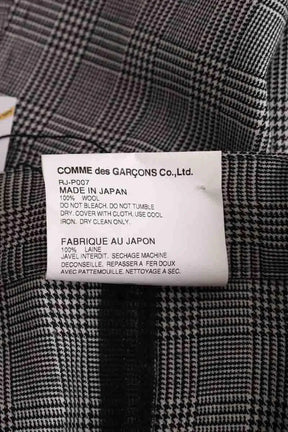 Short Comme Des Garçons Gris en Laine