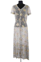 Robe The Kooples Bleu en Synthétique, taille S - Seconde Main