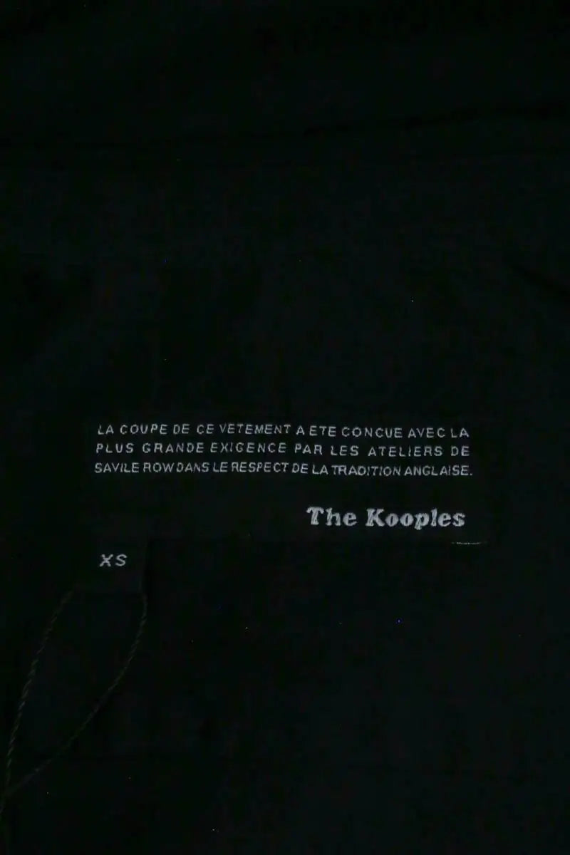 Chemise The Kooples Noir en Coton