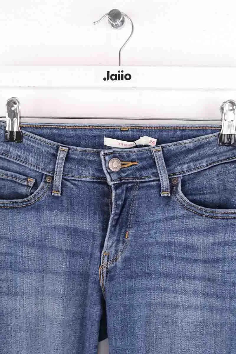 Jean slim Levi's Bleu en Coton