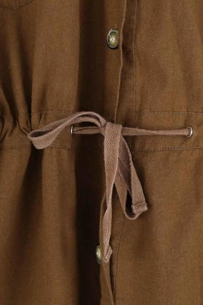 Combinaison Soeur Kaki en Coton