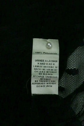 Blouse Noo Noir en Synthétique