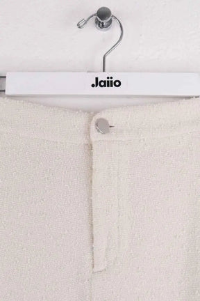 Pantalon droit Roseanna Blanc en Coton