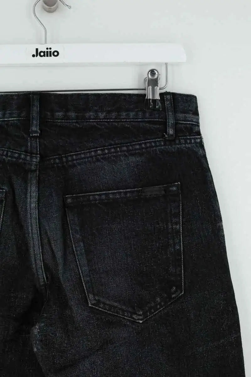 Jean droit Saint Laurent Anthracite en Coton