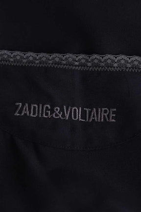 Top sans manche Zadig & Voltaire Noir en Soie