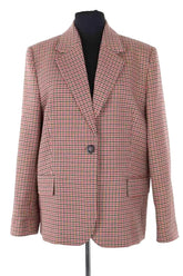 Blazer Stella Forest Rouge en Laine, taille L - Seconde Main