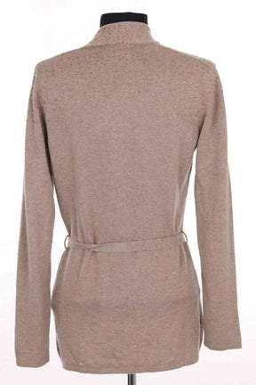 Cardigan Max & Moi Marron en Laine