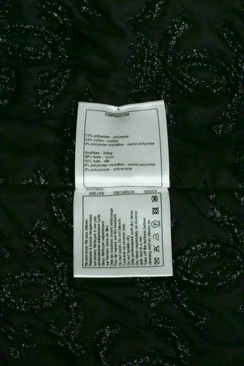 Gilet Chanel Noir en Synthétique