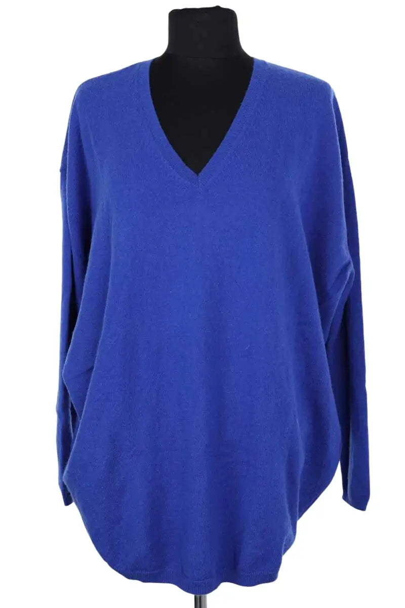 Pull Eric Bompard Bleu en Cachemire, taille L - Seconde Main