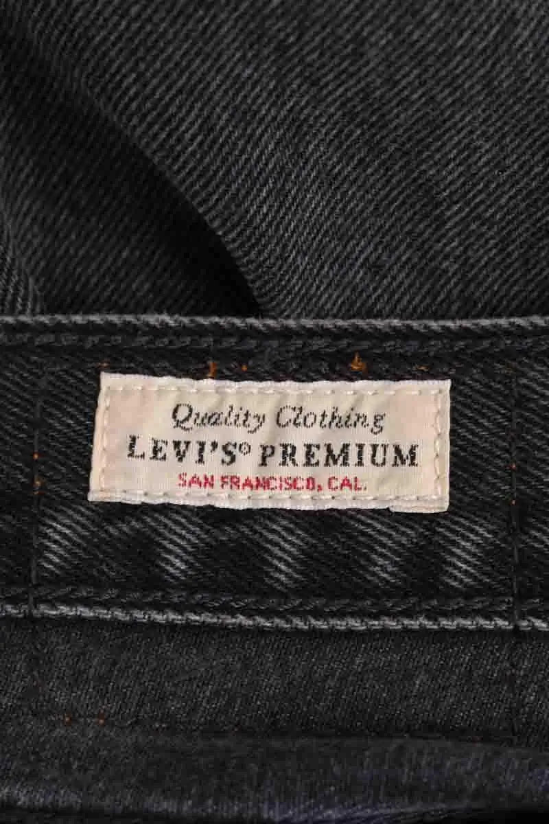 Jean droit Levi's 501 90's Noir en Coton