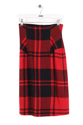 Jupe Diane Von Furstenberg Rouge en Laine, taille S - Seconde Main