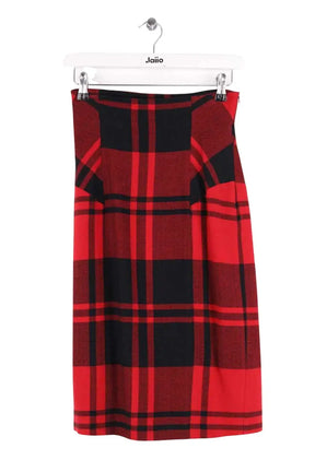 Jupe Diane Von Furstenberg Rouge en Laine, taille S - Seconde Main