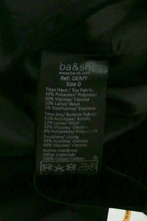 Robe Ba&Sh Noir en Laine