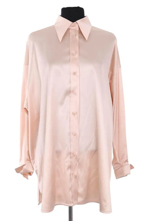 Blouse Dolce & Gabbana Rose en Soie, taille M - Seconde Main