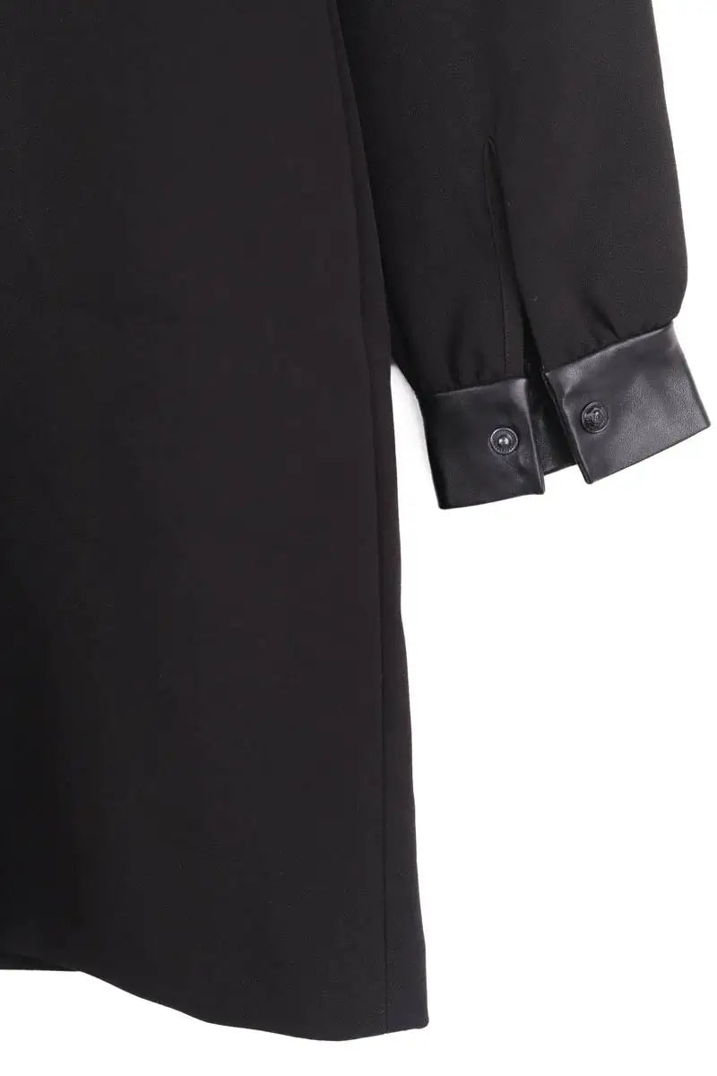 Robe The Kooples Noir en Laine