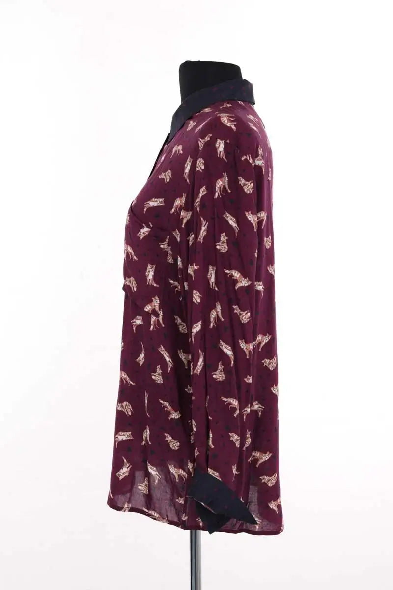 Chemise Paul & Joe Violet en Viscose