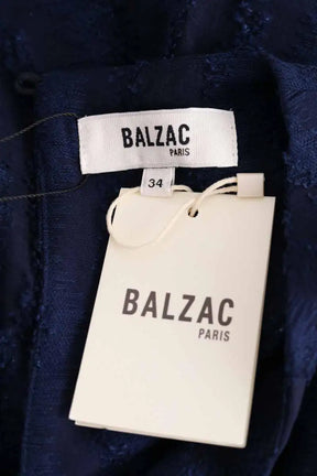 Top sans manche Balzac Roda Bleu en Coton