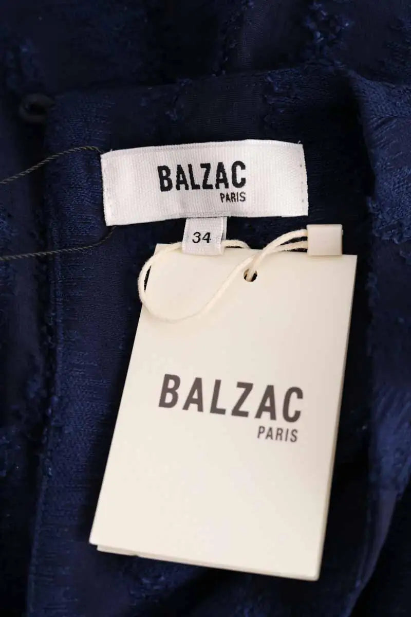 Top sans manche Balzac Roda Bleu en Coton
