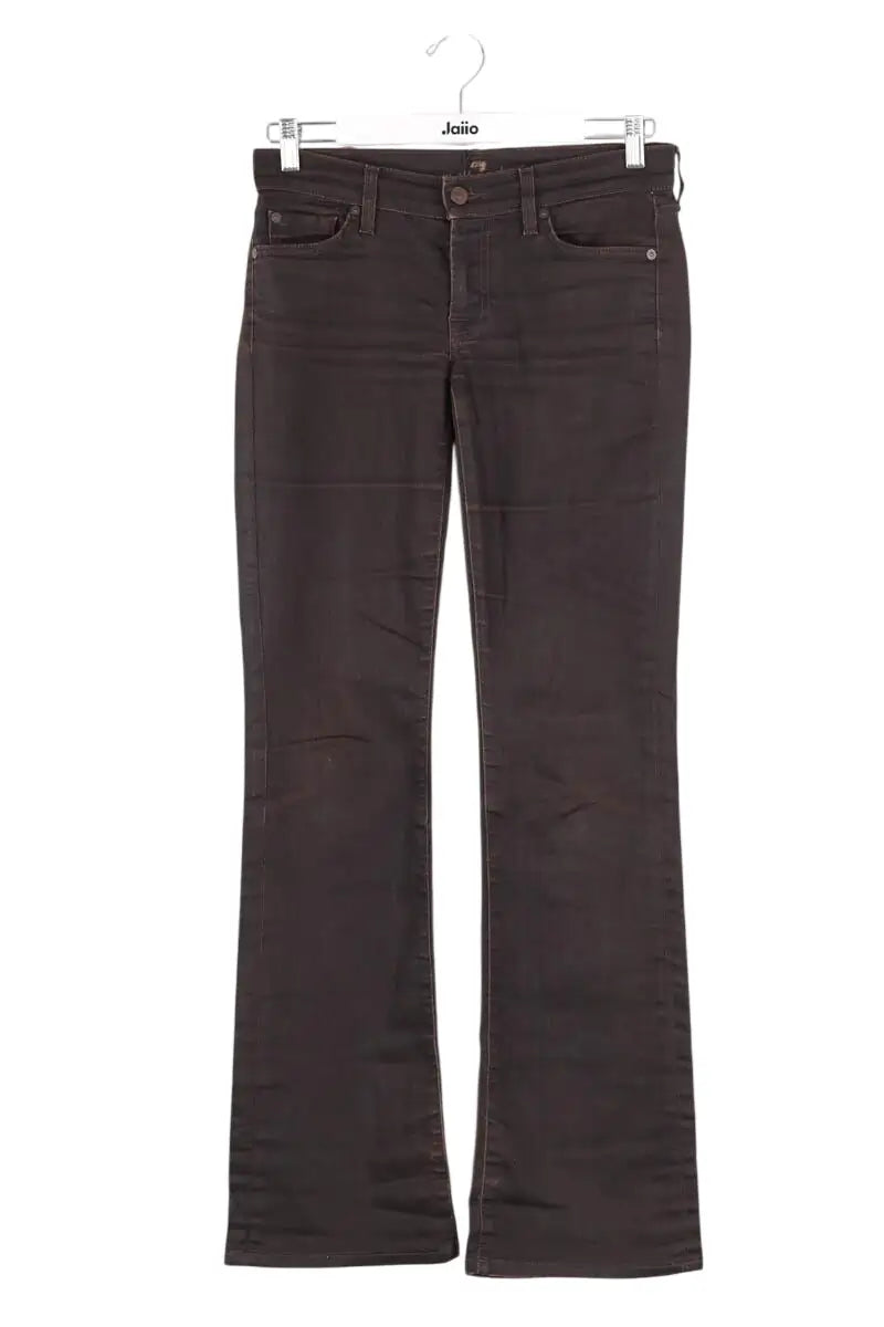Jean bootcut 7 For All Mankind Marron en Denim, taille M - Seconde Main