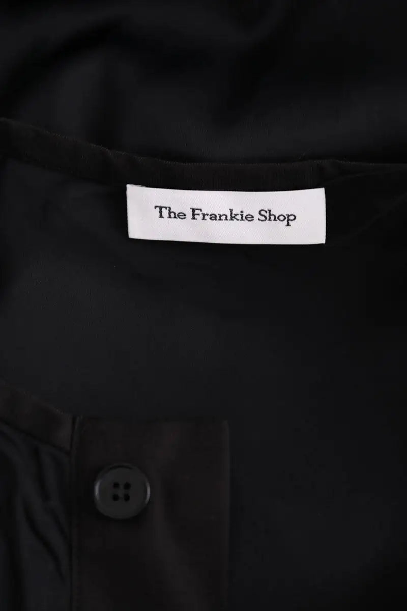 Chemise The Frankie Shop Shelton shirt Noir en Viscose