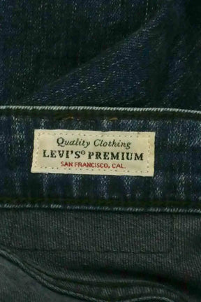 Jean slim W23 L28 Levi's 721 Bleu en Coton