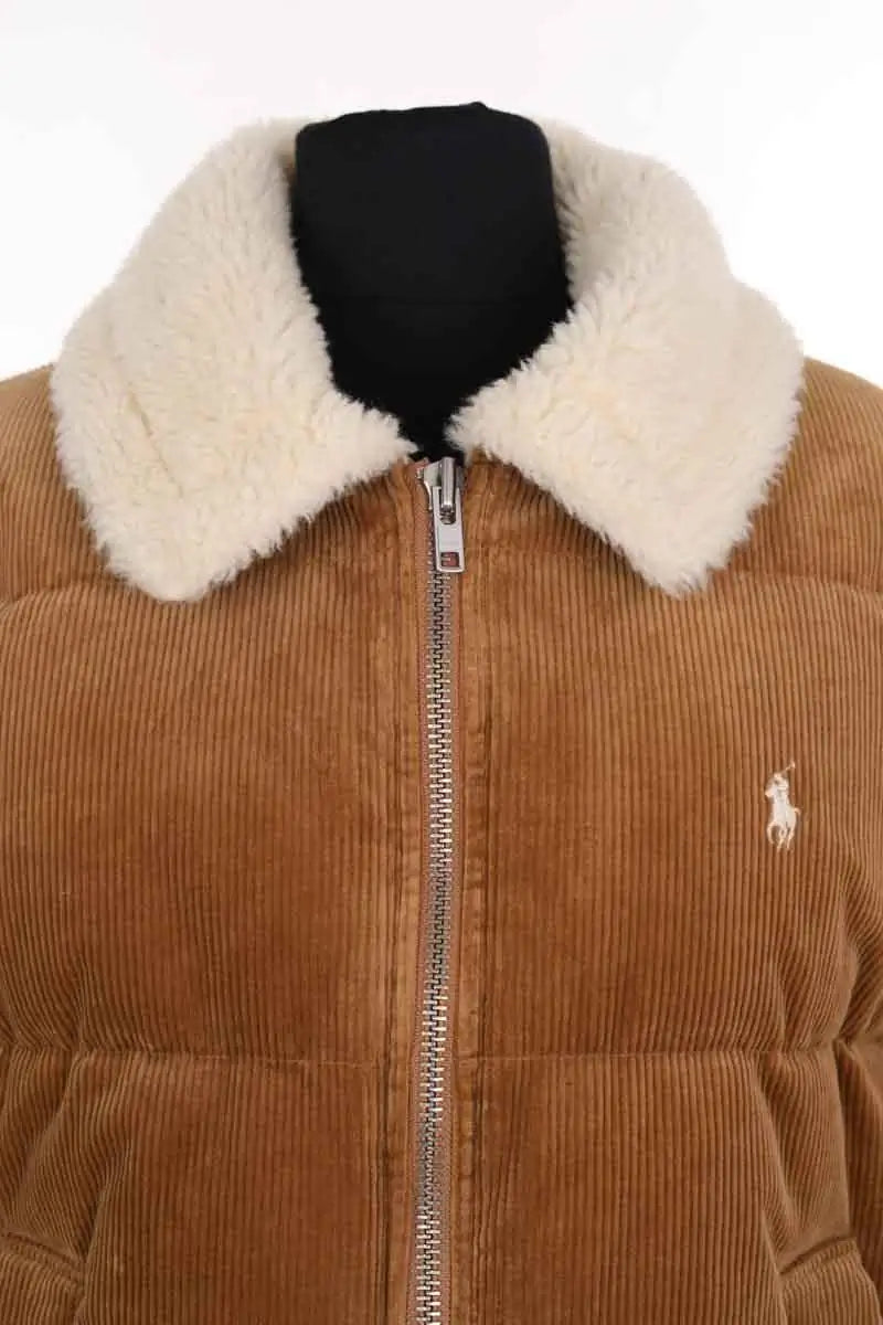 Doudoune Ralph Lauren Camel en Synthétique