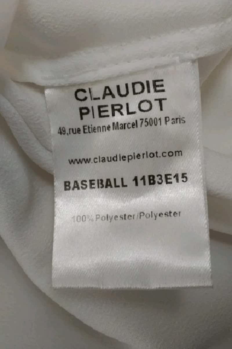 T-shirt Claudie Pierlot  Blanc