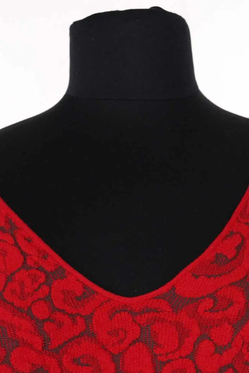 Robe Emporio Armani Rouge en Synthétique