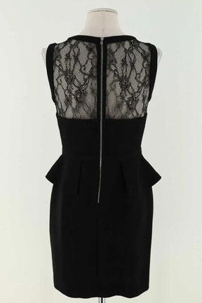 Robe Sandro Noir en Synthétique