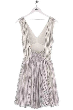 Robe Maje Blanc en Synthétique