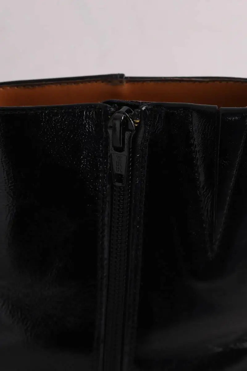 Boots Sézane Noir en Cuir