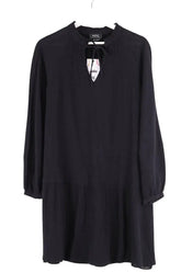 Robe APC Noir en Coton, taille XS - Seconde Main